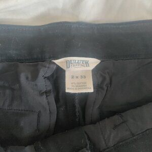 Duluth Black Jeans Long Inseam Pockets